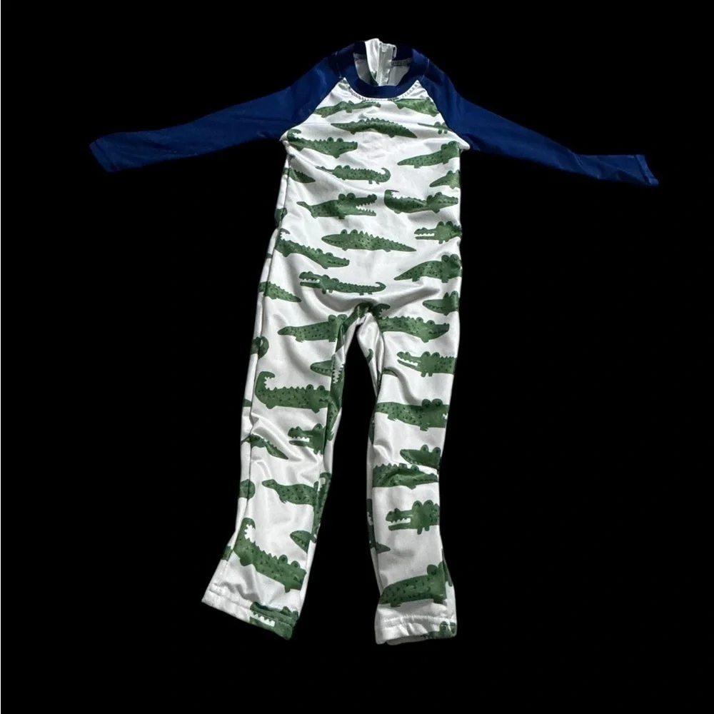 Kids' Crocodile Print long sleeve/ long pants
